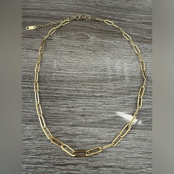 Trendy style chain necklace A1052 - Picture 3 of 5